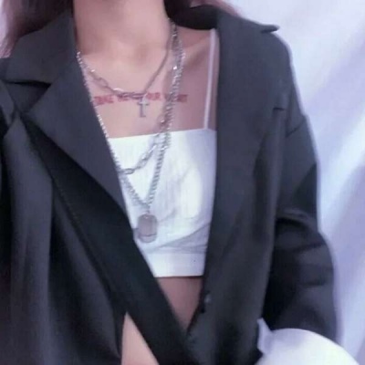简约气质女生锁骨局部头像大全
